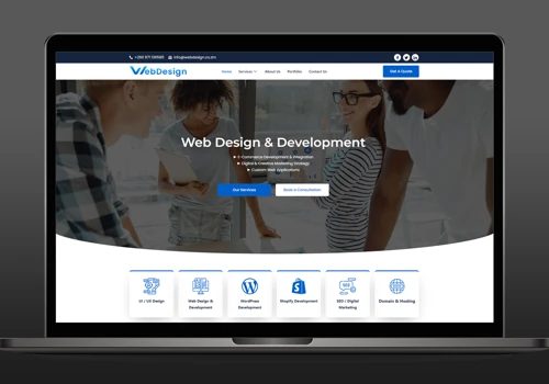 Web Design and Development WordPress Website