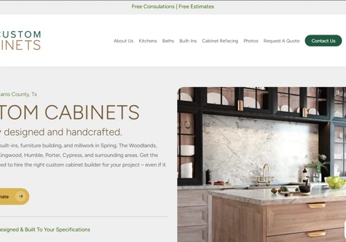 TruCustom Cabinet Website
