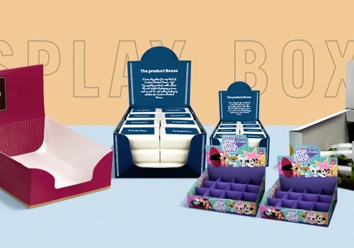 Custom Printed Display Boxes | Cosmetic Display Boxes