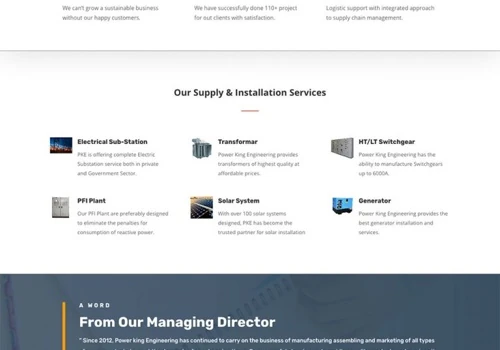 WordPress Website for PKE