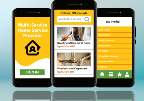Mobile App Development & Portal for Canada-Based Multi-Service Home Service Provider
