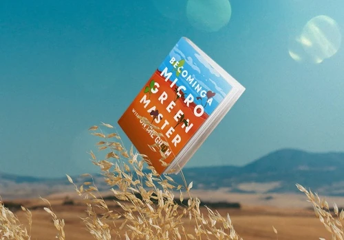"Becoming A Microgreen Master" by On The Grow Book Cover Design