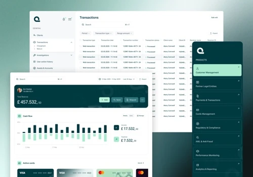 Back Office for a Banking as a Service Platform