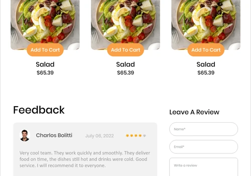 Restaurant Website