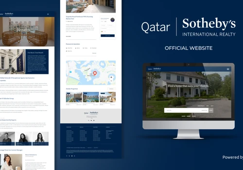 Website Development for Qatar Sotheby's