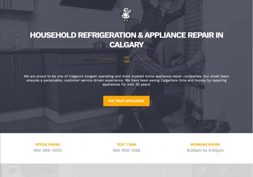 Household Refrigeration Website