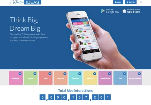 A groundbreaking social ideation platform