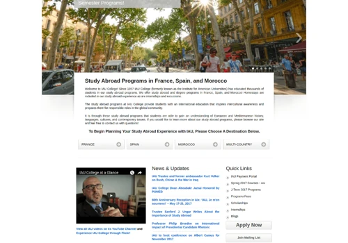 IAU Website and Backend