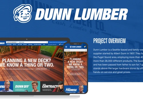 Dunn Lumber New Build on Adobe Commerce