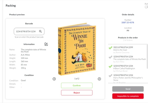 Warehouse management system