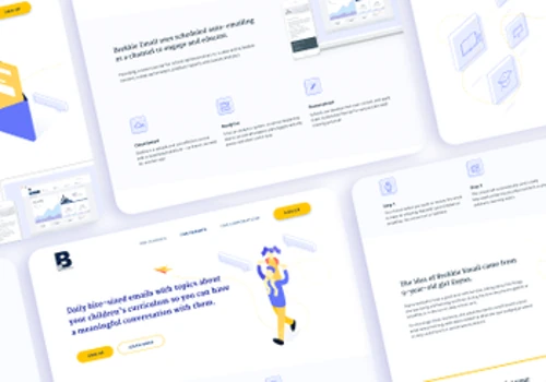Landing pages for startup