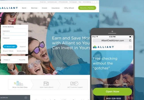 Web Development for Alliant Credit Union