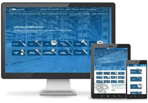 Ecommerce Industrial Distributor Website