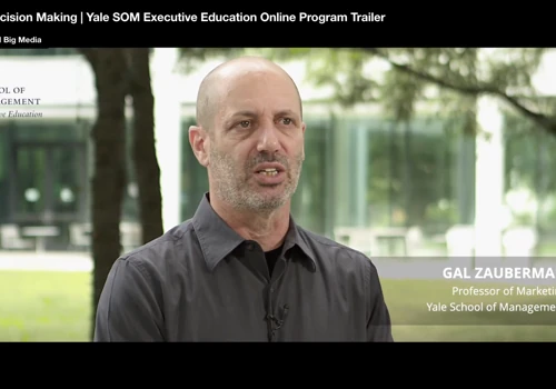Decision Making | Yale SOM Executive Education Onl