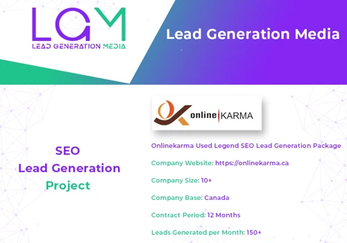 SEO Lead Generation Project