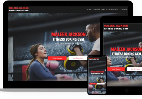 Maleek Jackson Fitness Boxing Gym