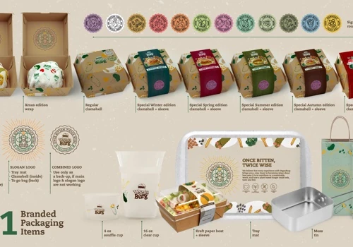 Fresh new packaging for VeganBurg
