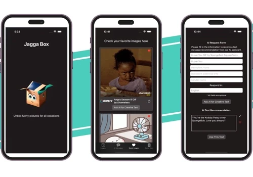 Sharing App with AI Messaging Assistant