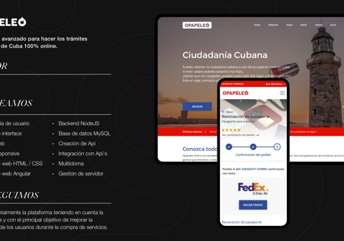 Digital Product Design & Dev for Opapeleo