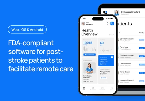 Platform for remote post-stroke monitoring