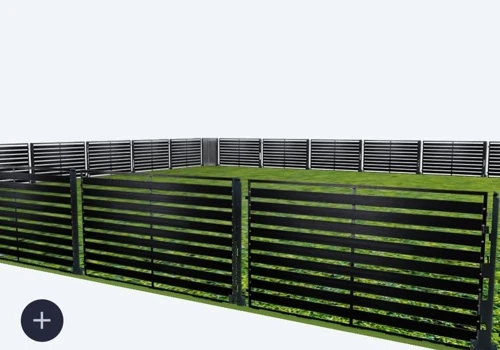 Mobile 3D/Augmented Reality fence configuration