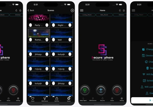 SecureSpheres – iOS App Development