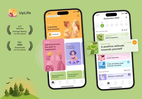 UpLife: Mental health app with AI support