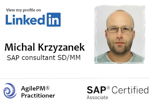 Certified SAP consultant SD/MM