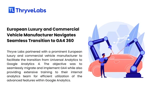 GA4 Transition of European Luxury Car Manufacturer