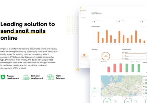 Pingen - Leading solution to send snail mails