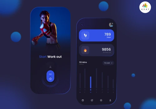 Fitness App UI Design