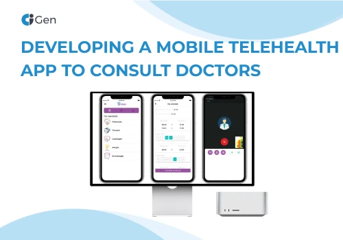 Mobile app development for e-consults with doctors