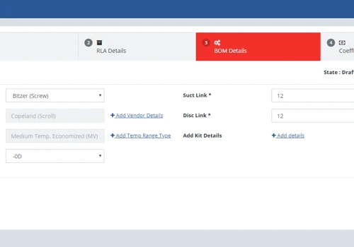 Commercial Refrigeration Engineering Database