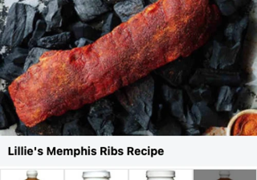 Memphis Ribs Recipe Ad