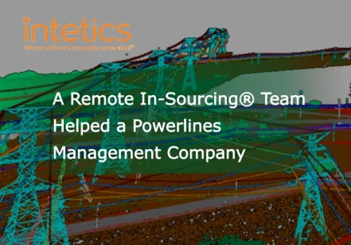 A Remote Team for a Powerlines Management Company