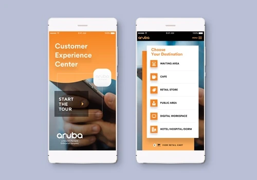 Aruba Customer Experience Center App