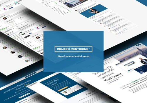 Romero Mentoring - Custom EdTech SaaS Application