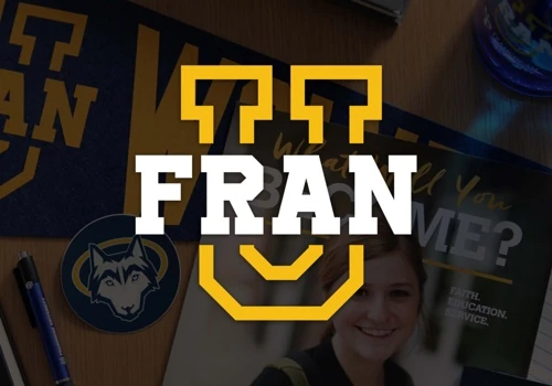 Branding, Advertising, Website, and PR work for regional Catholic University