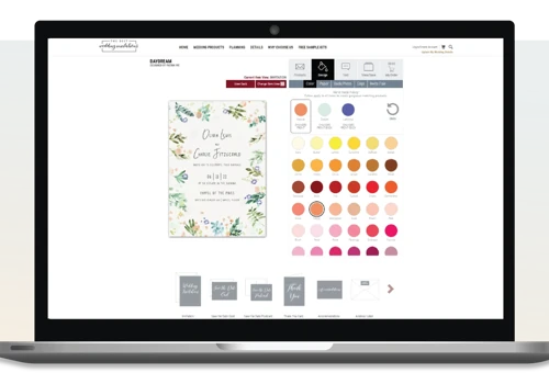eCommerce Solution – Custom Wedding Card Manufactr