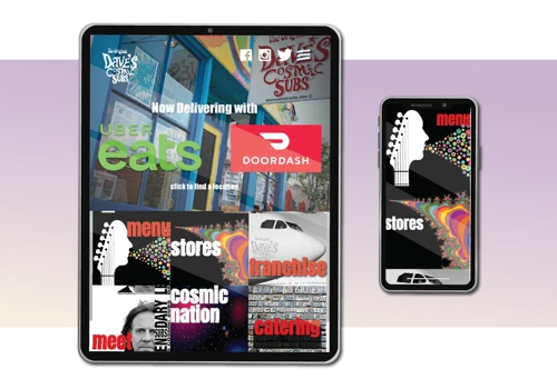 Website Design – Restaurant Franchise