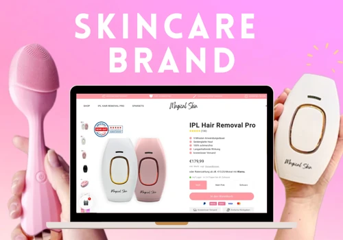 Beauty Brand Website Redesign to 245% CRO ROAS LTV