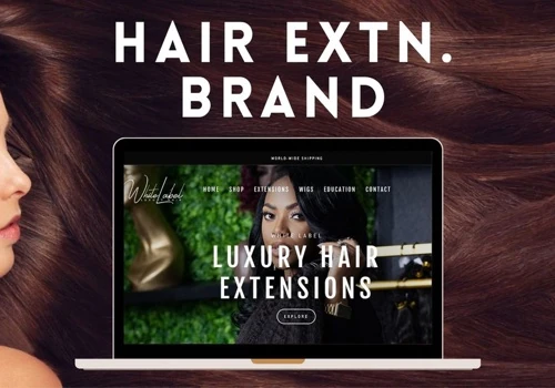 Hair Brand Website Redesign -145% CPC CTR CRO ROAS