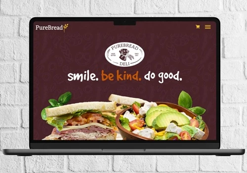 PureBread — Full Website Re-design