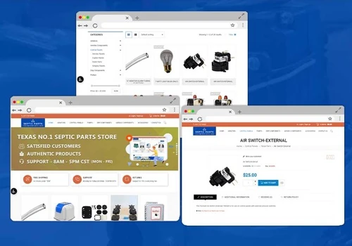 E-commerce portal development
