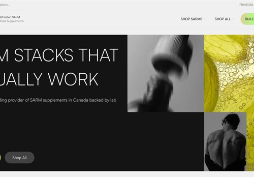 SARMHQ - Custom eCommerce with NodeJS/React