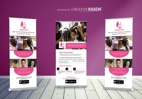 Rollup Banner Design for Saspacity
