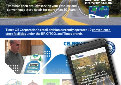 Times Oil - Website Redesign