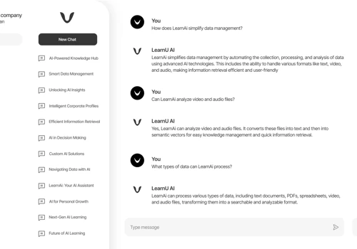 LearnU AI - Your own assistant