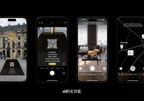 H&M Home AR Web Mobile App