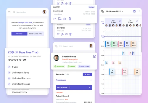 MERIDIQ - Patient Record & Booking System